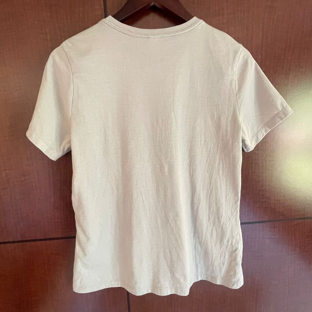 Bella Canvas Womens M Beige Run Classy Vintage Graphic T-Shirt Short Sleeve Tee - Picture 3 of 8